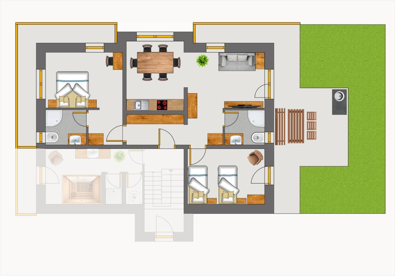 Apartments Vila Darja Bohinj Luaran gambar