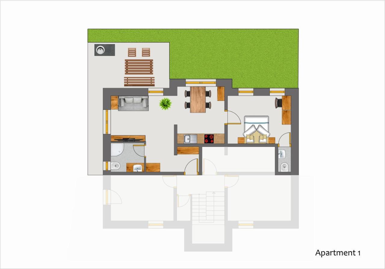 Apartments Vila Darja Bohinj Luaran gambar